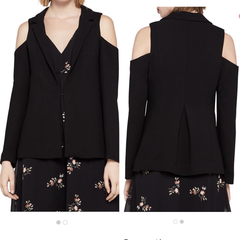 BCBGeneration Cold-Shoulder Jacket, S
